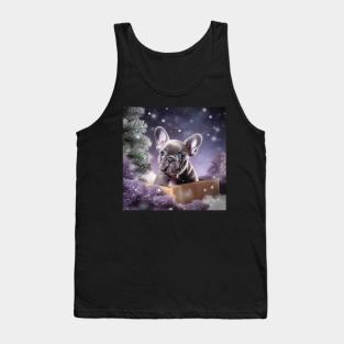 Christmas Frenchie Tank Top